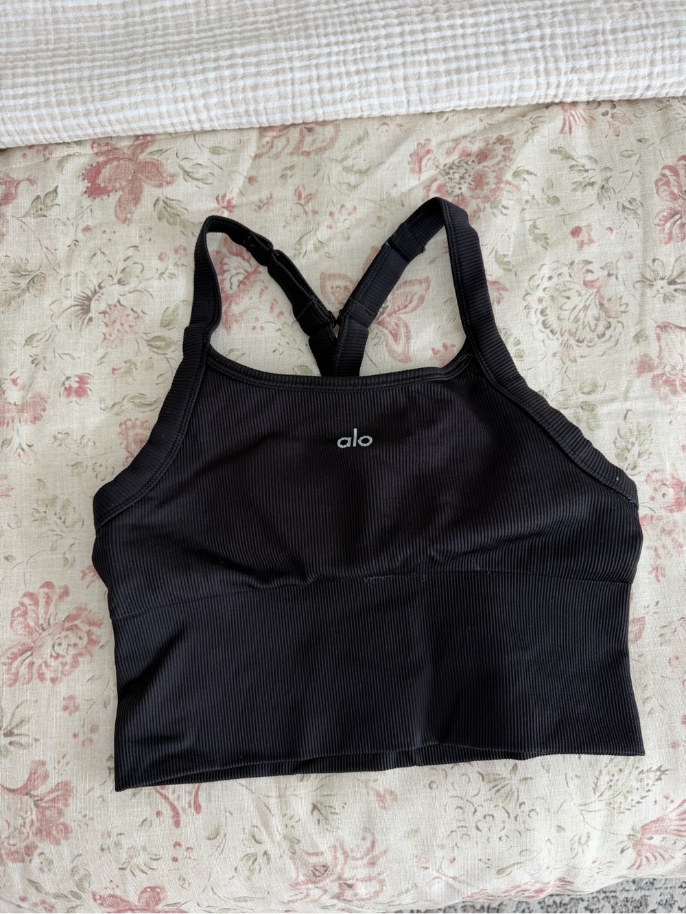 Alo seamless ribbed favorite bra tank